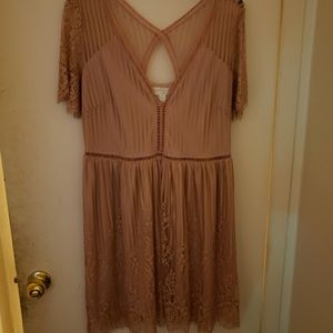 Lacey mid length dress